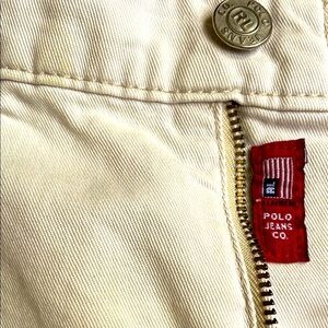 Ralph Lauren  Cream Denim Shorts